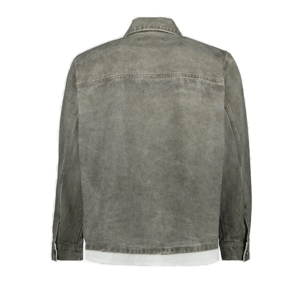 Iro Celino Washed Button-Up Denim Shirt