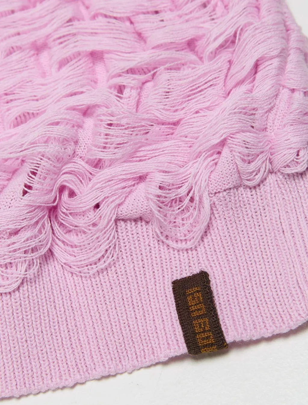 Isa Boulder Torn Knit Tank Top