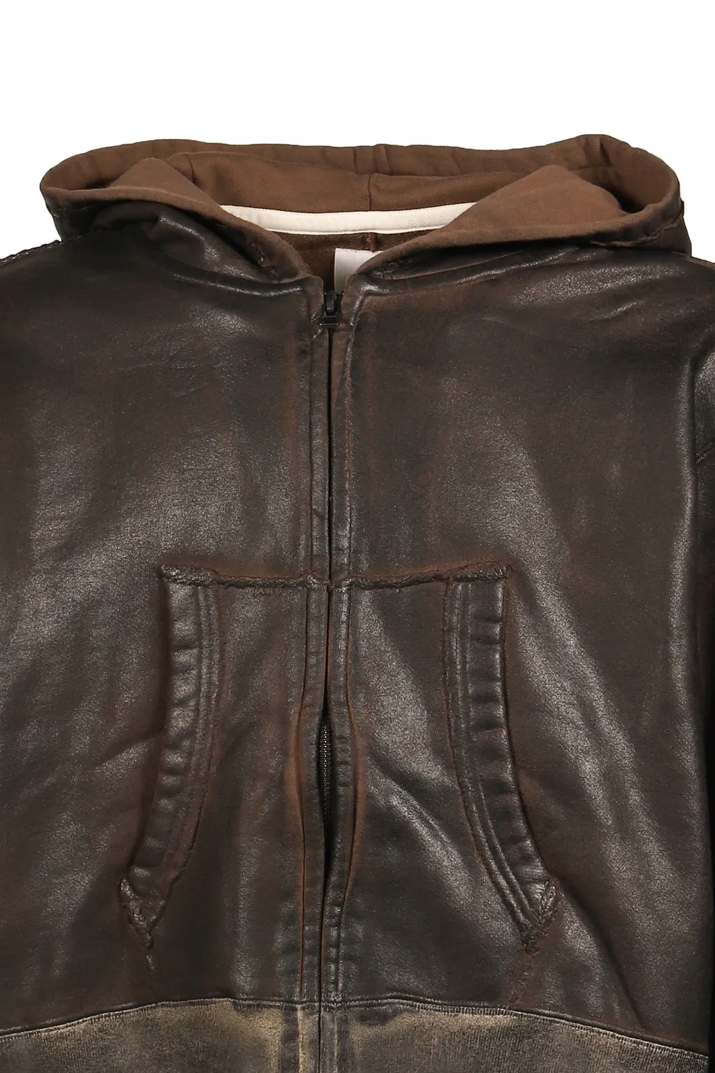 Cracking Coated Parka .14 / Brw