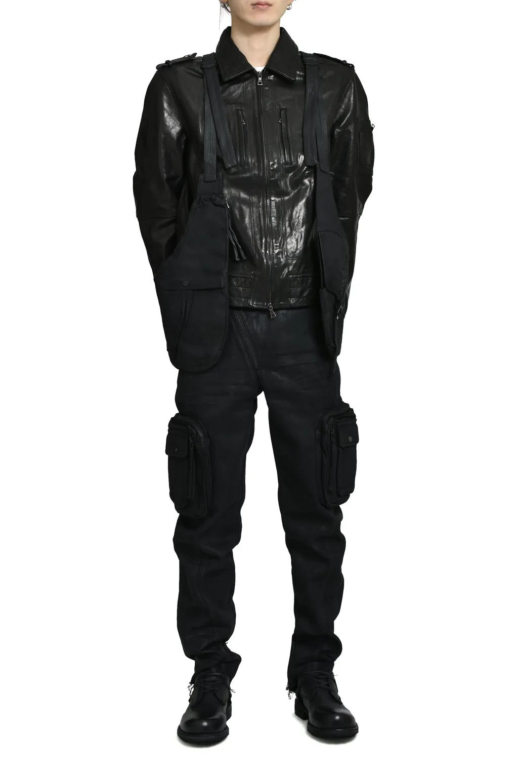 Waxed Utility Vest / Waxed Black
