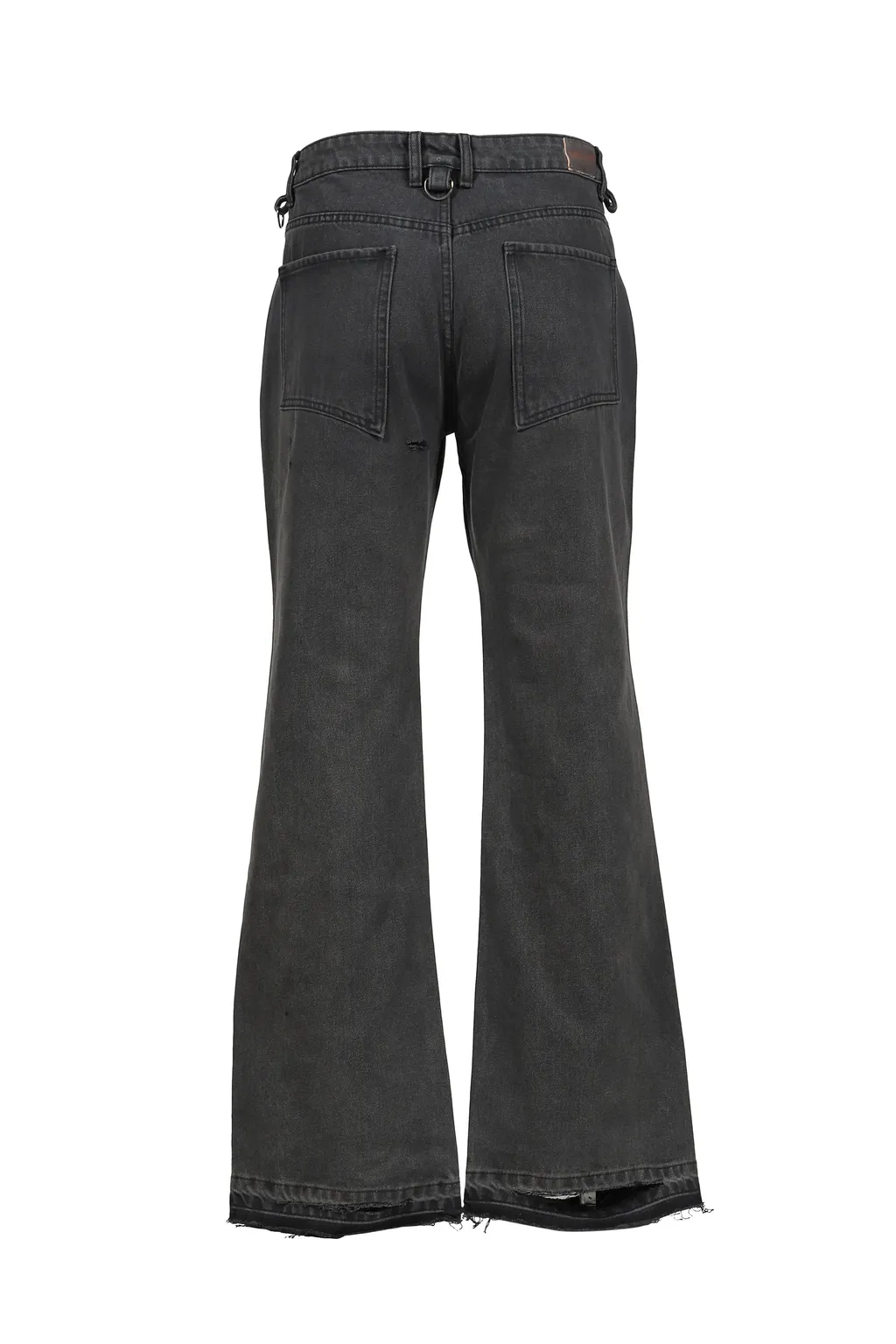 Sun Faded Double Zip Denim / Faded Gry