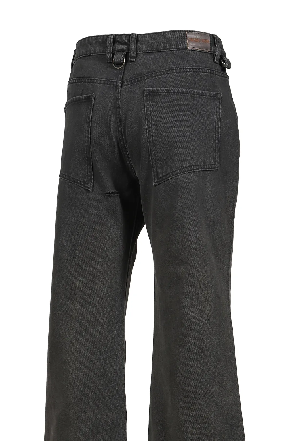 Sun Faded Double Zip Denim / Faded Gry
