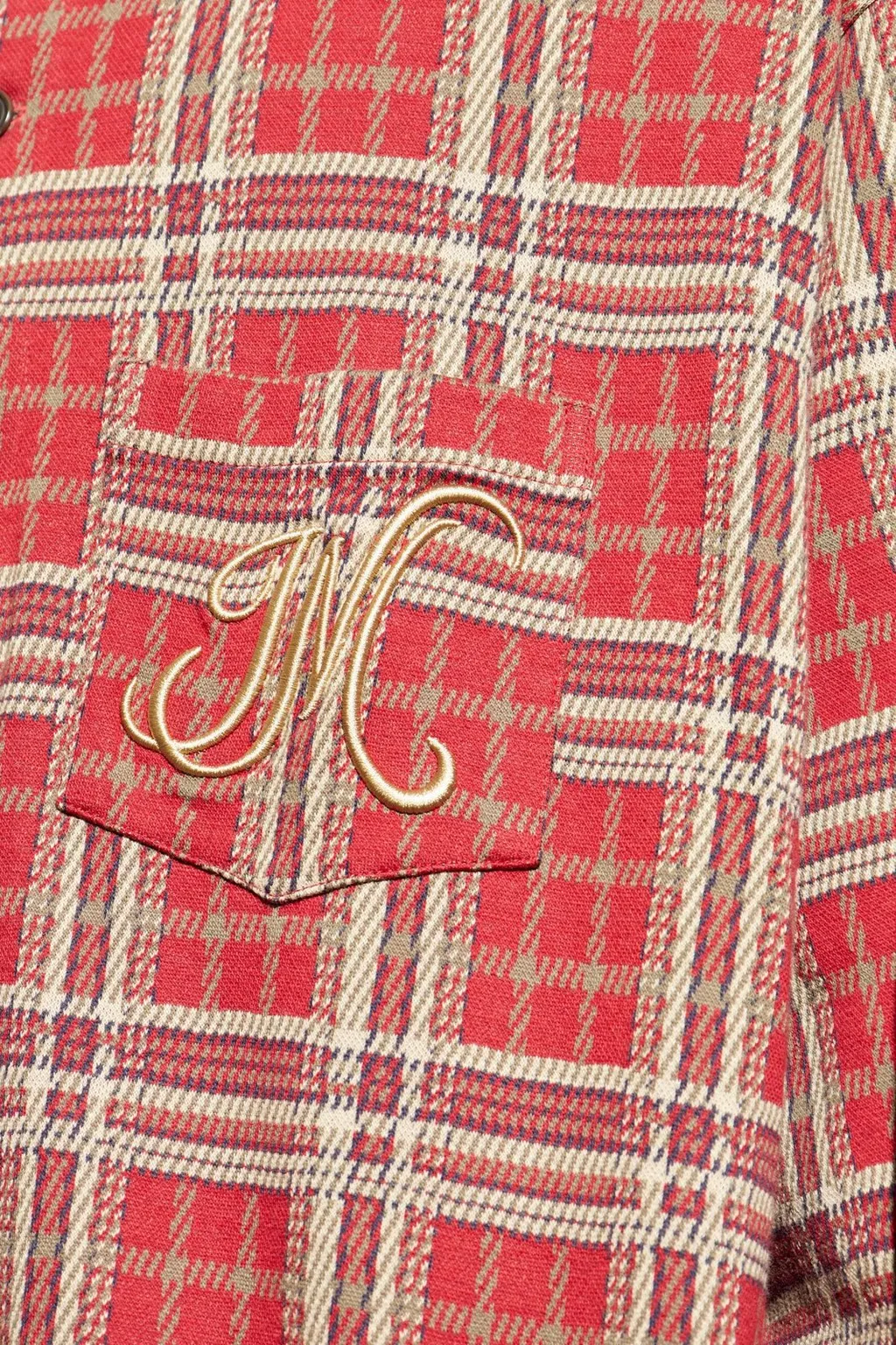 Isabel Marant Orelien Plaid Print Shirt