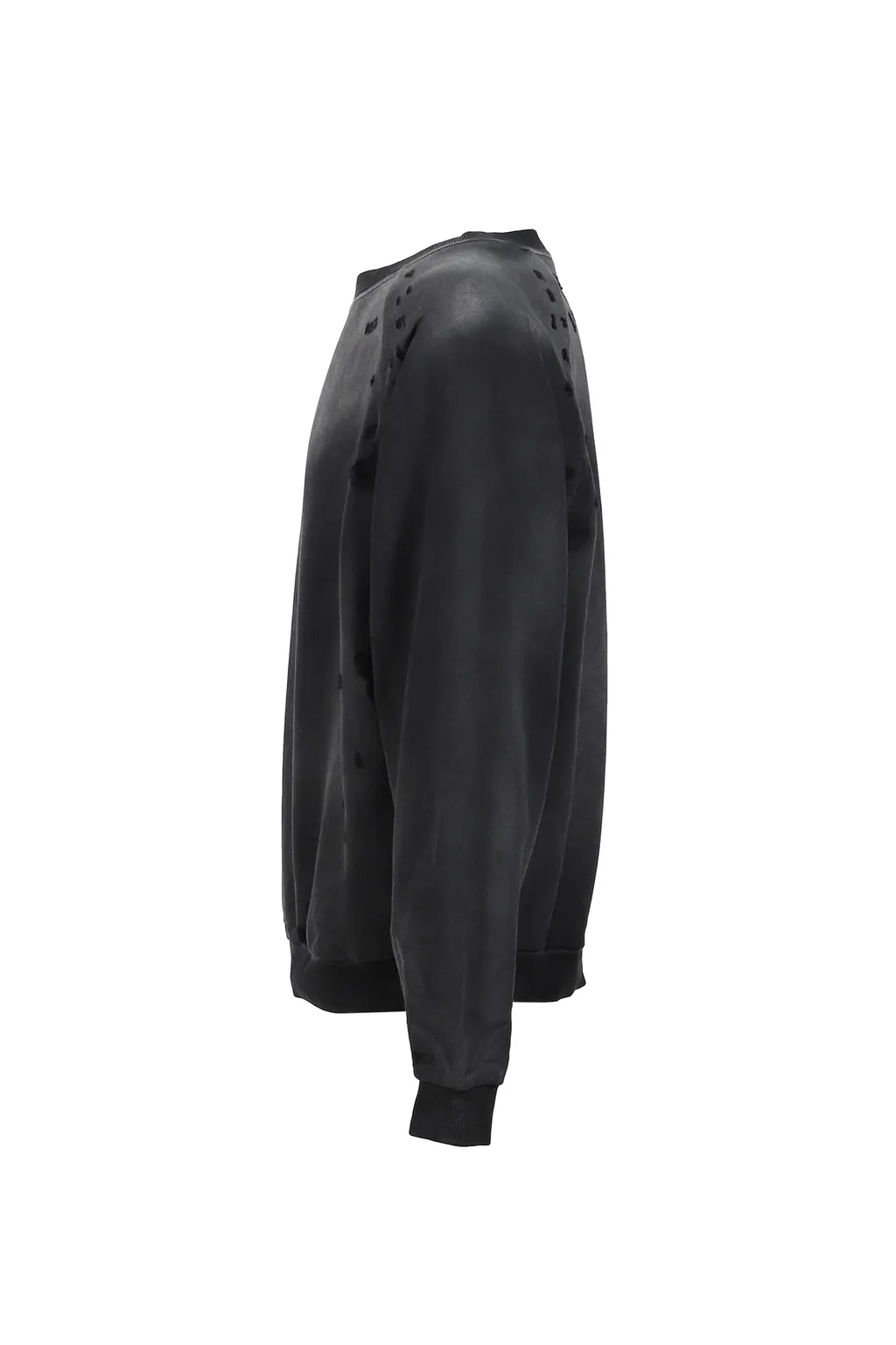 Cropped Shotgun Jersey / Washed Black