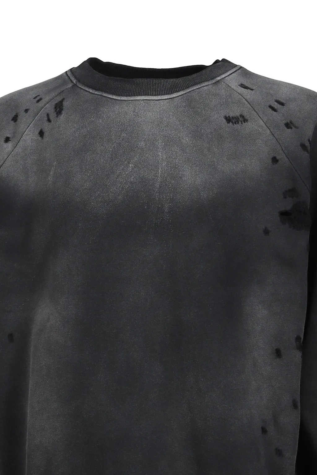 Cropped Shotgun Jersey / Washed Black
