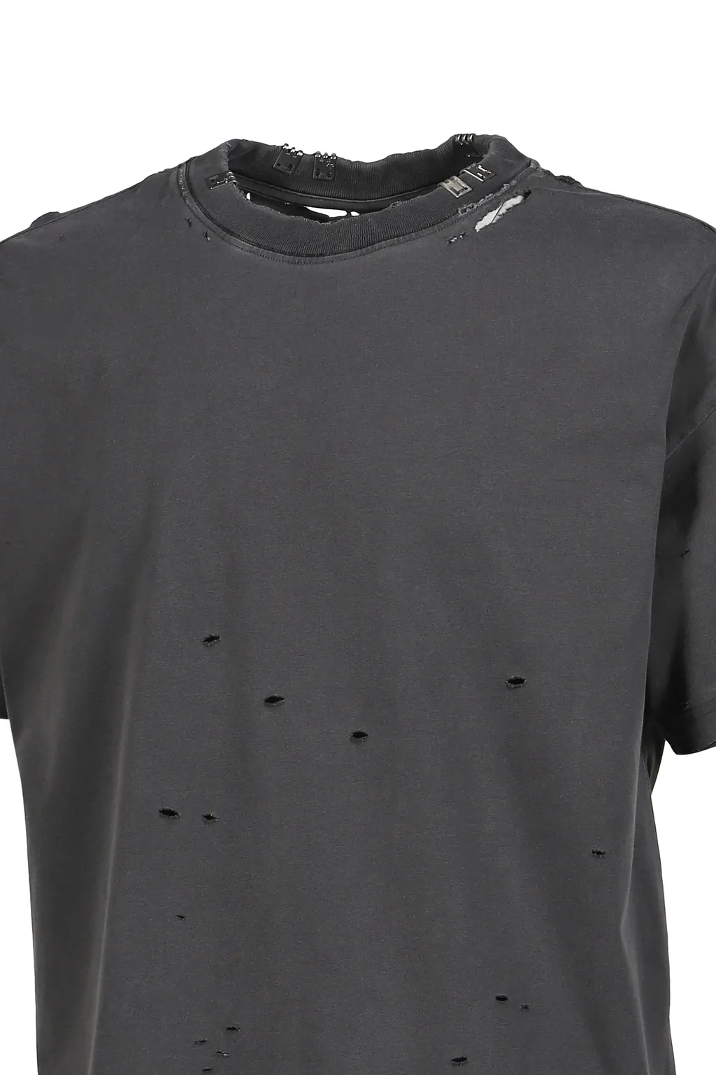 Pierced Tee / Faded Black