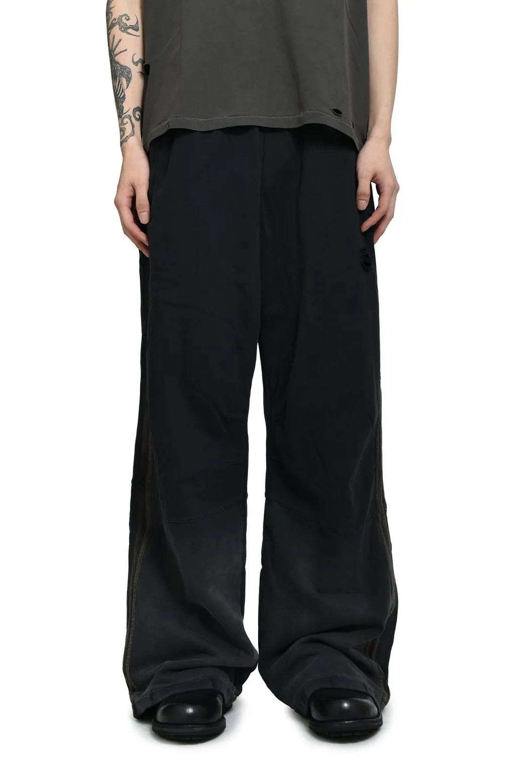 Onizuka Track Pants / Object Dyed Gray