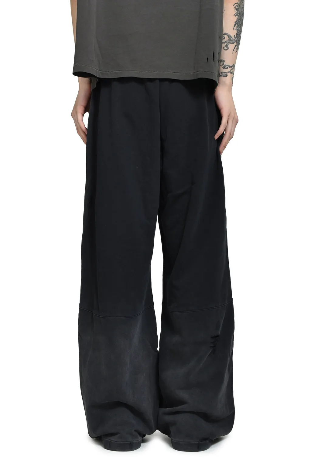Onizuka Track Pants / Object Dyed Gray