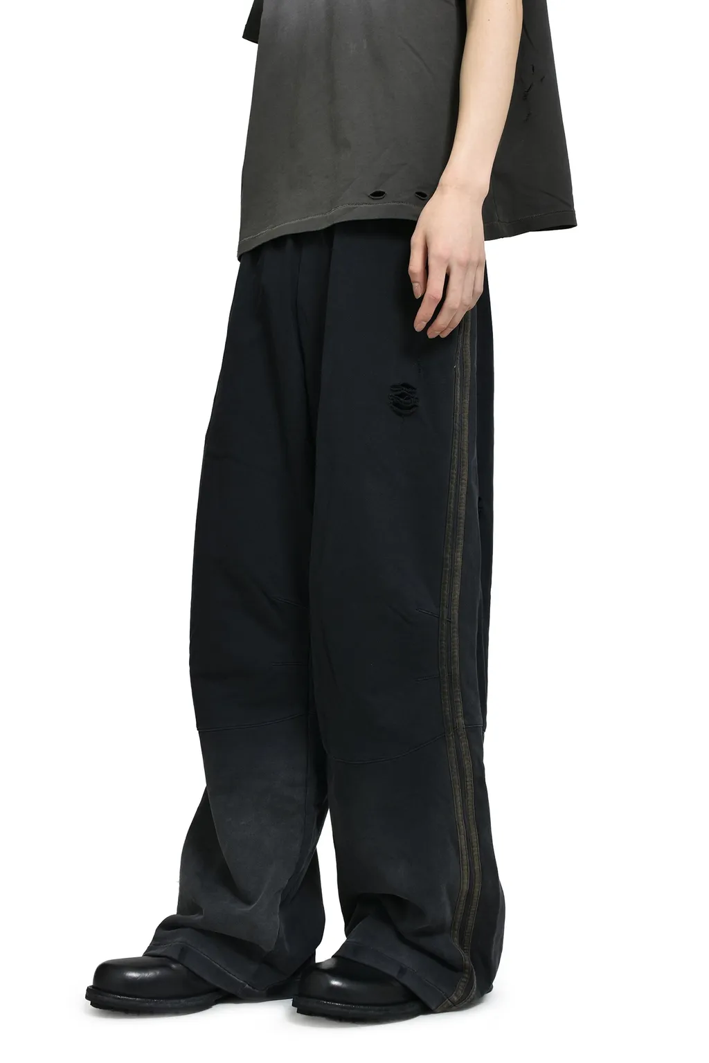 Onizuka Track Pants / Object Dyed Gray