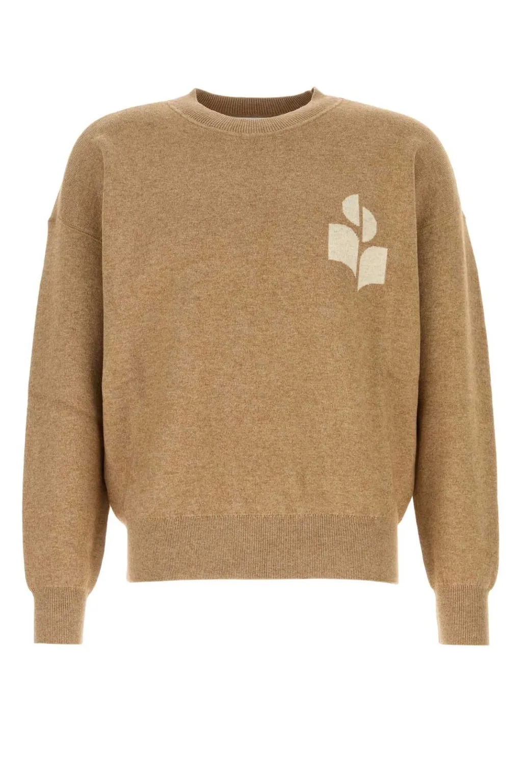 Isabel Marant Logo Intarsia Knitted Crewneck Jumper