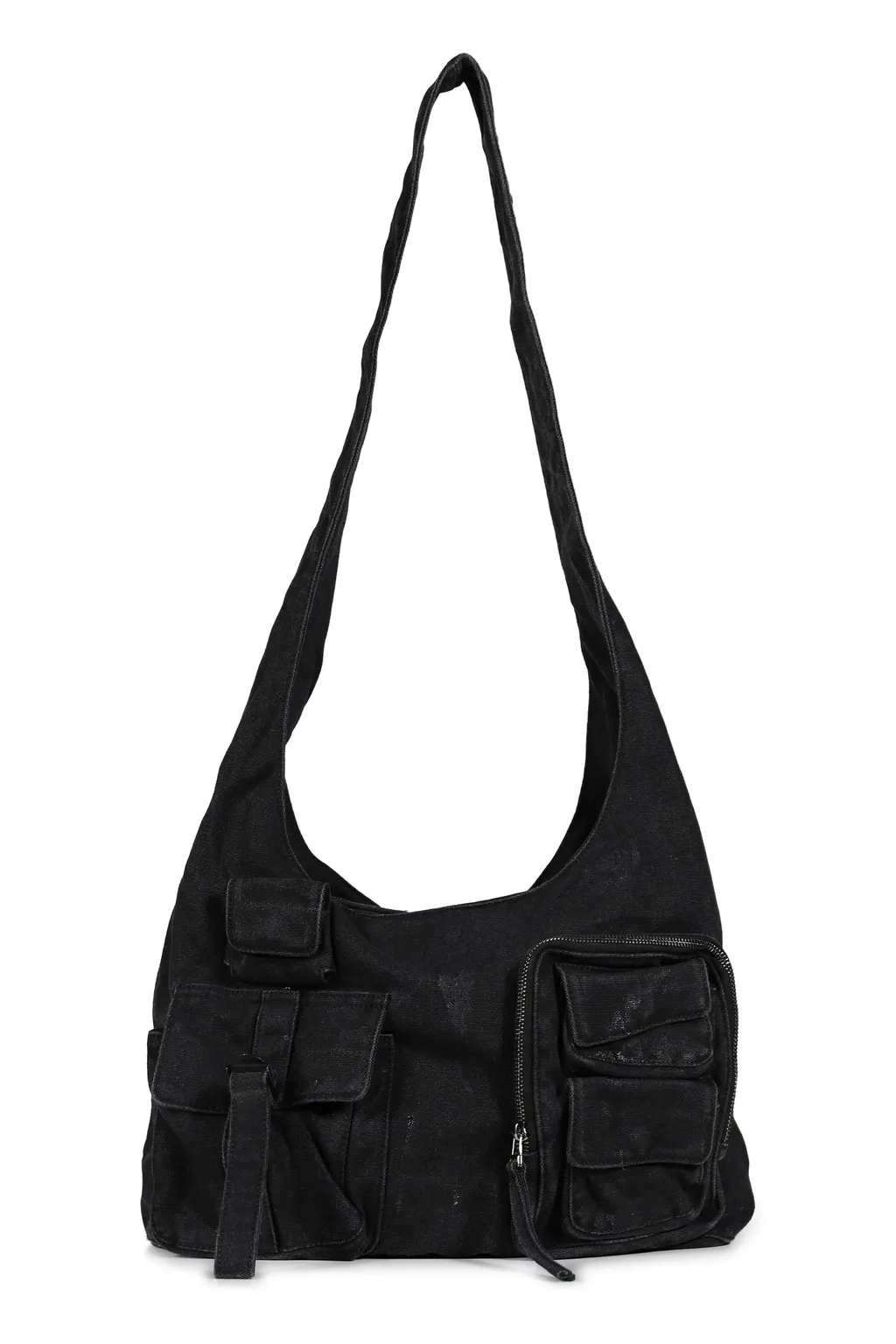 Cargo Shoulder Bag / Faded Black