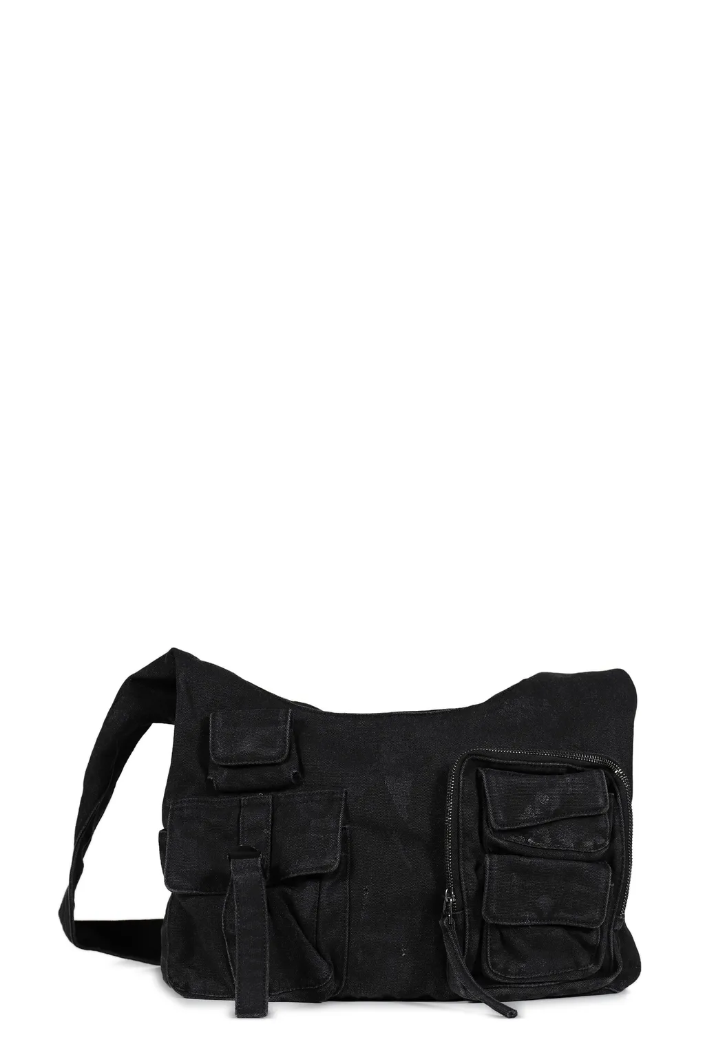 Cargo Shoulder Bag / Faded Black
