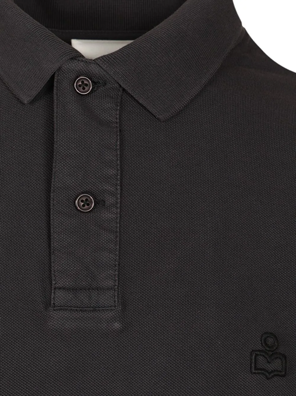 Isabel Marant Logo Embroidered Polo Shirt