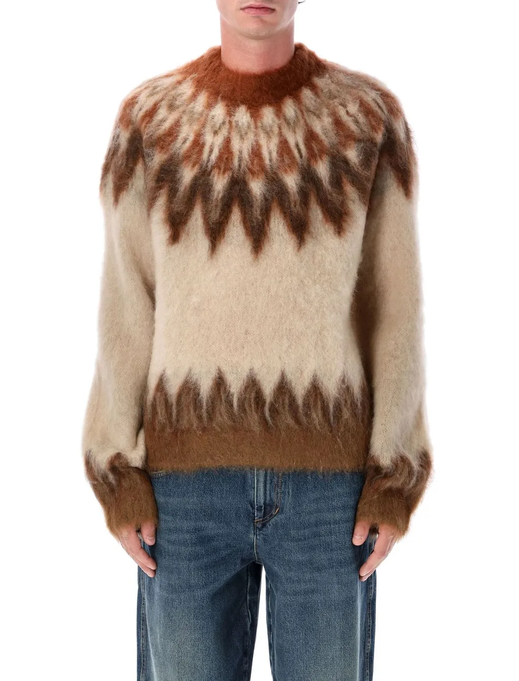 Isabel Marant Nicolas Fair Isle Pattern Jumper