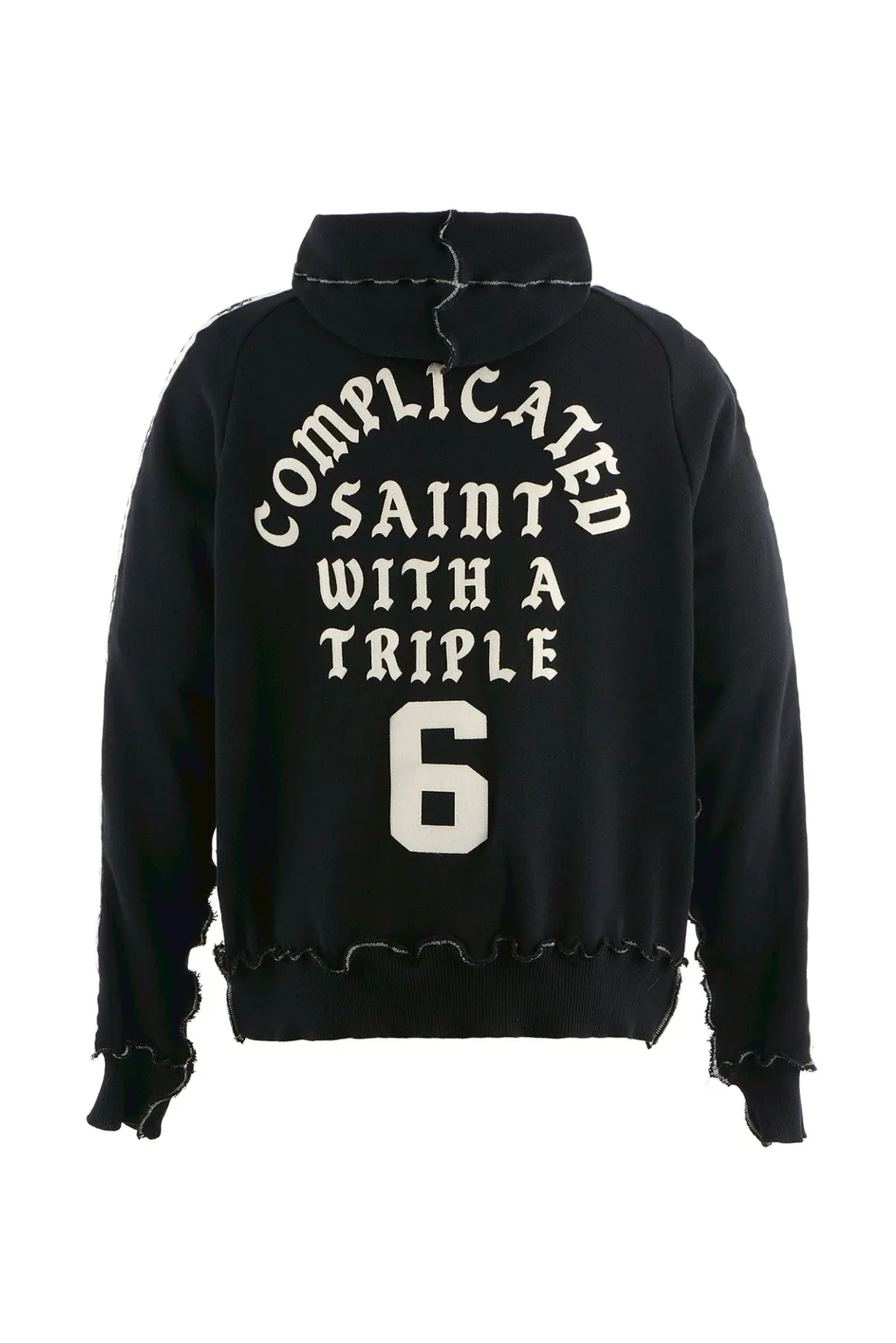Alm_Zip Hoodie / Black
