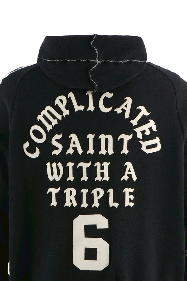 Alm_Zip Hoodie / Black