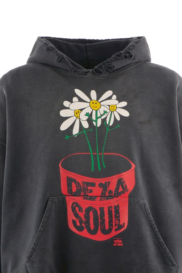 Dls_Hoodie/De La Soul / Blk