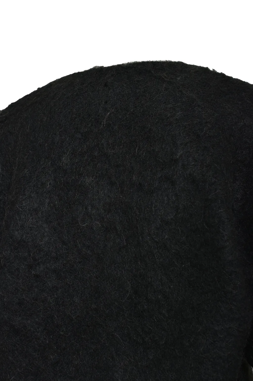Knit Cardigan/Trim/Black