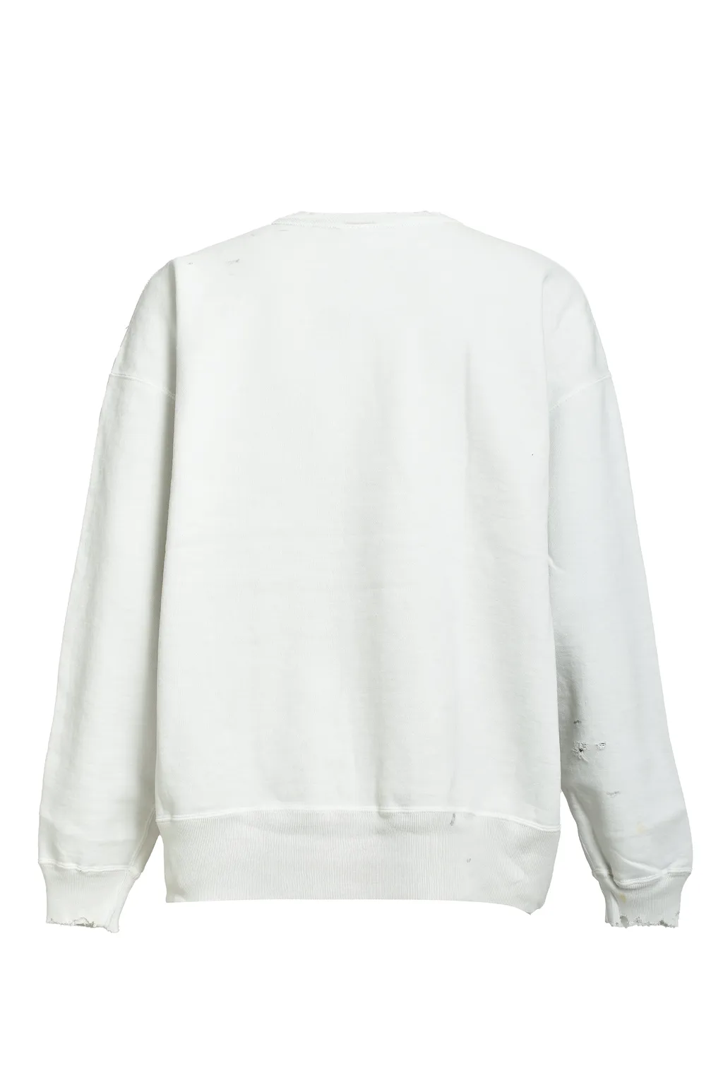 Crw Neck Swt/Vague Abuse / Wht