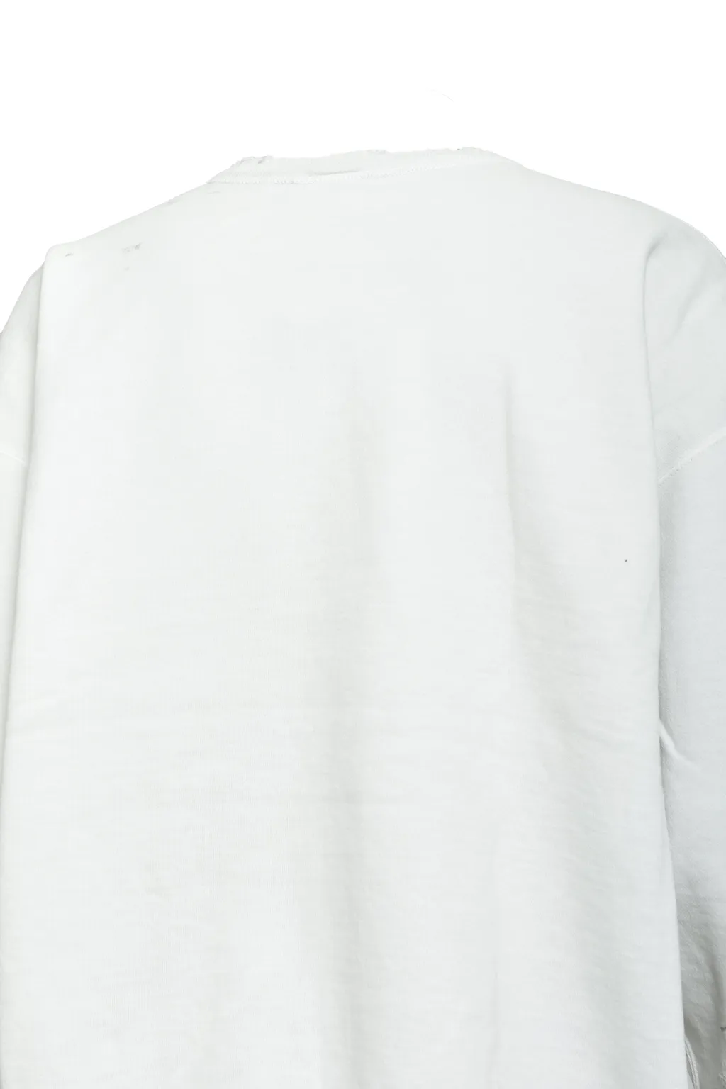 Crw Neck Swt/Vague Abuse / Wht
