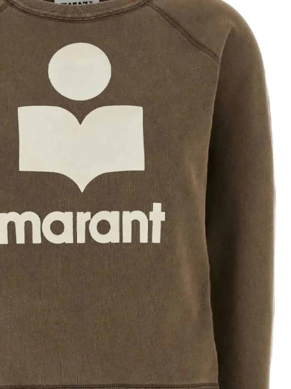 Isabel Marant Mikoy Logo Printed Sweatshirt
