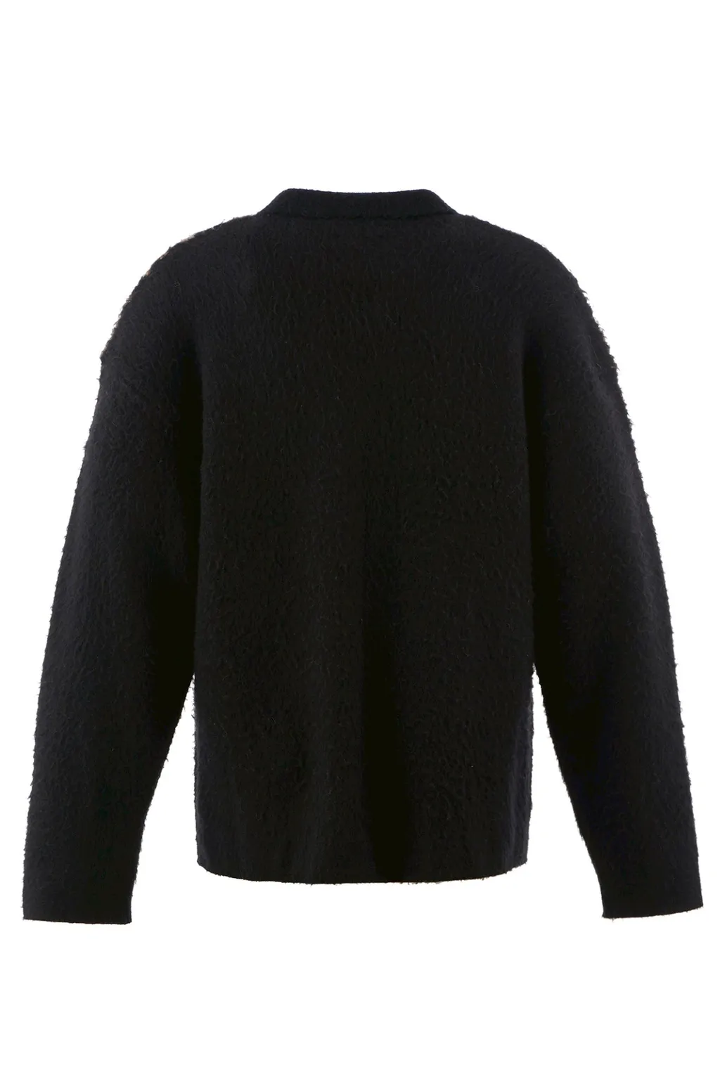 Knit Cardigan/Leopard / Black