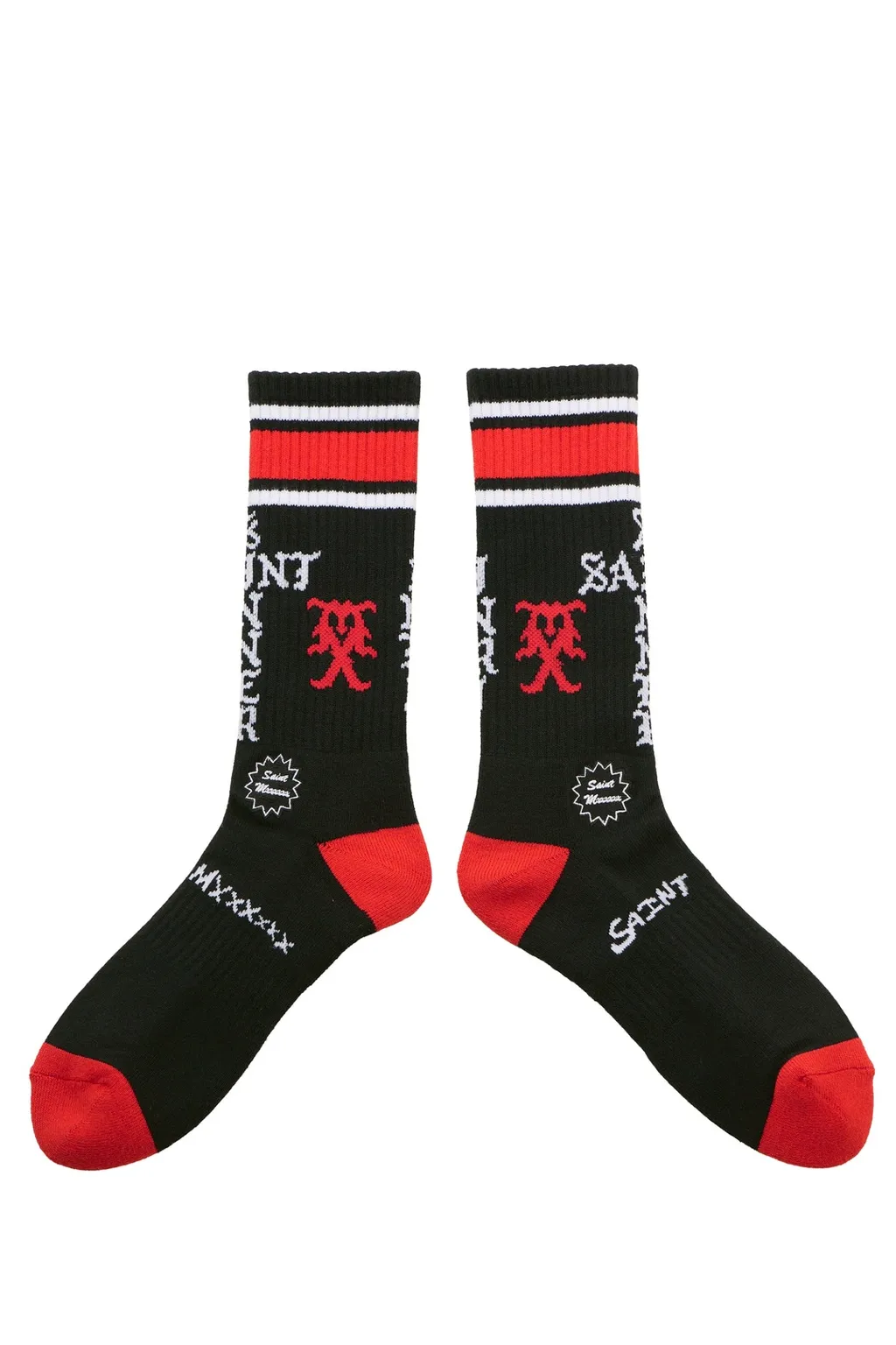 Socks/Sinner / Black/Red