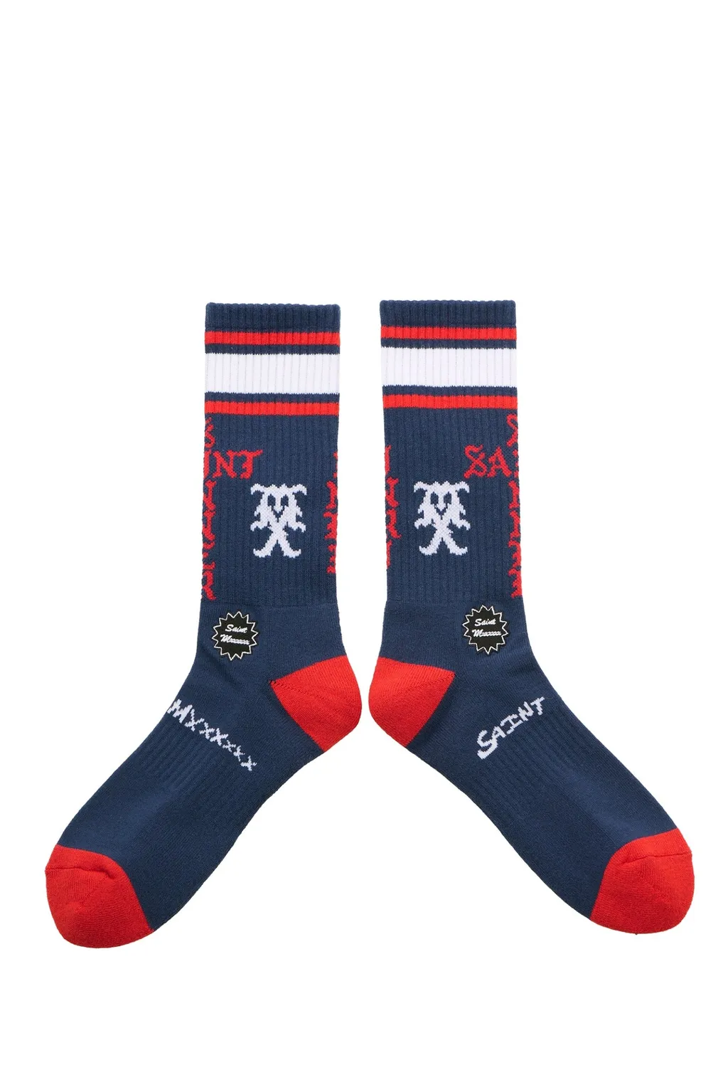Socks/Sinner / Blu/Red