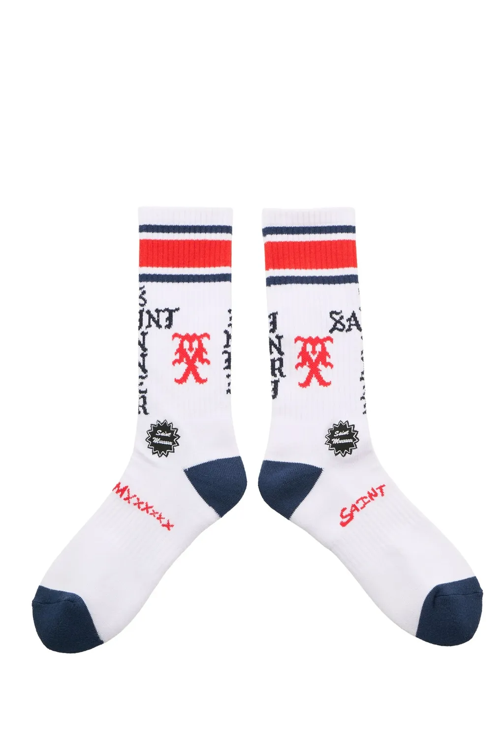 Socks/Sinner / Wht/Red/Blu