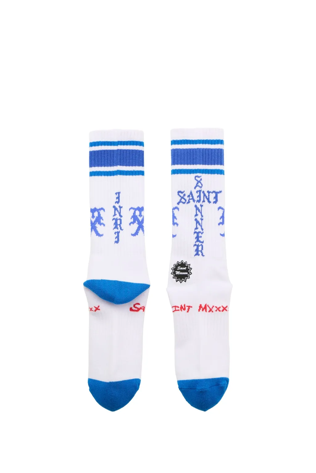 Socks/Sinner / Wht/Blue