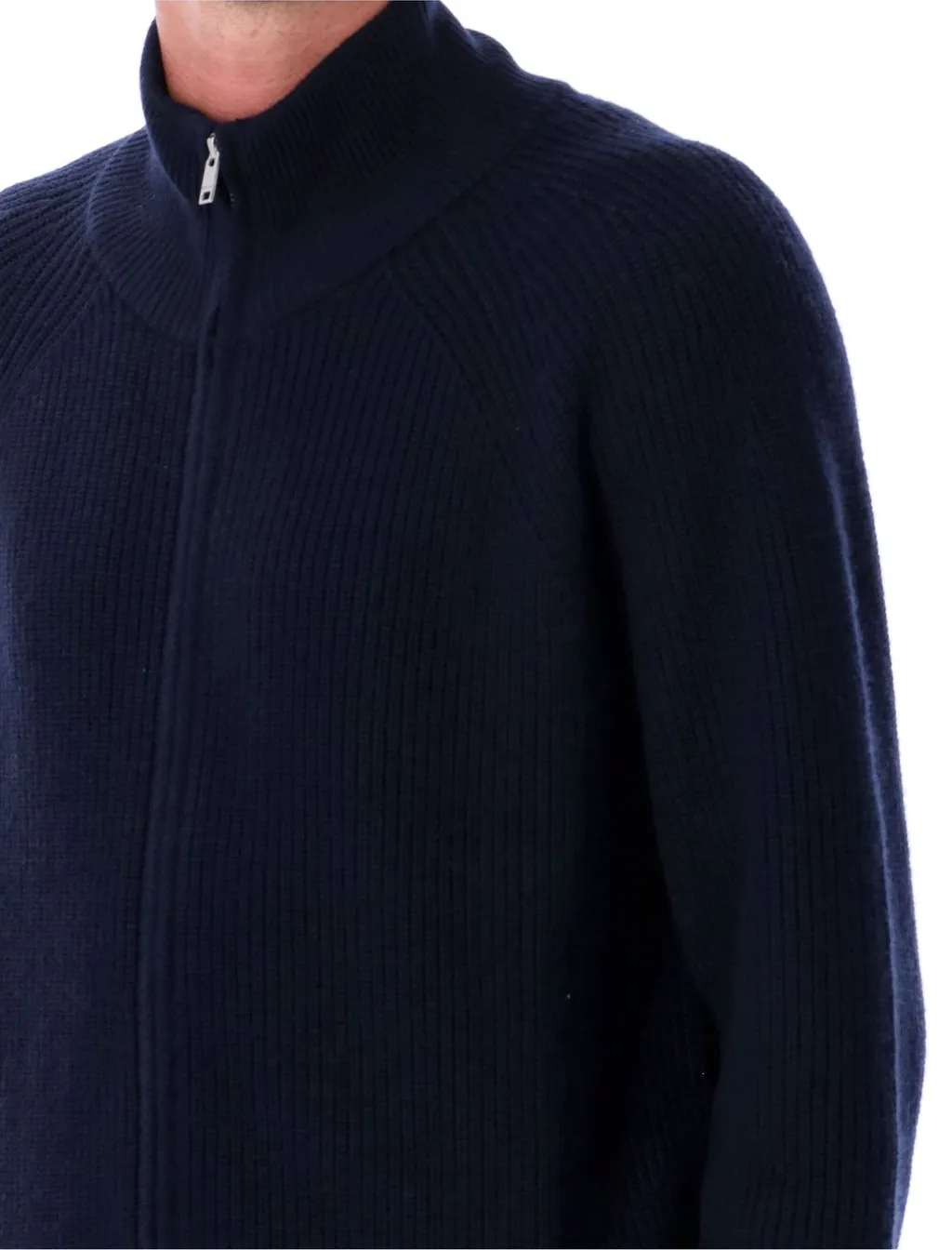 Isabel Marant High-Neck Zipped Knit Cardigan