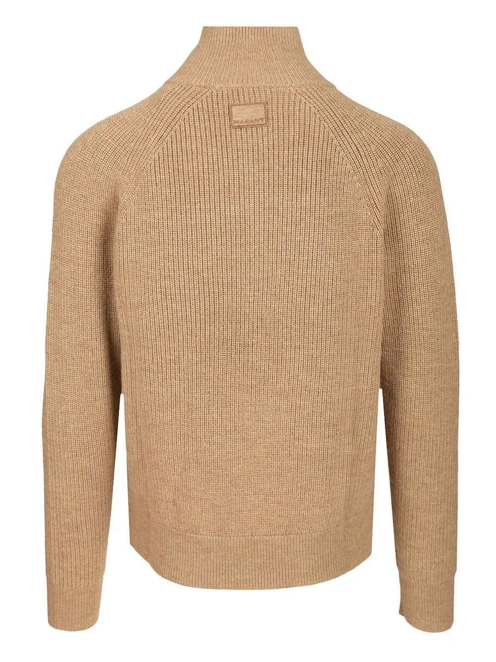 Isabel Marant High-Neck Zipped Knit Cardigan