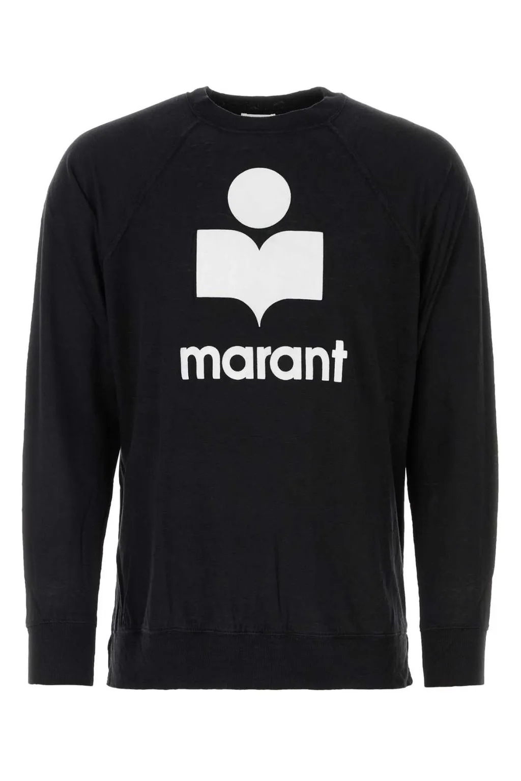Isabel Marant Logo Printed Long-Sleeved Sweatshirt
