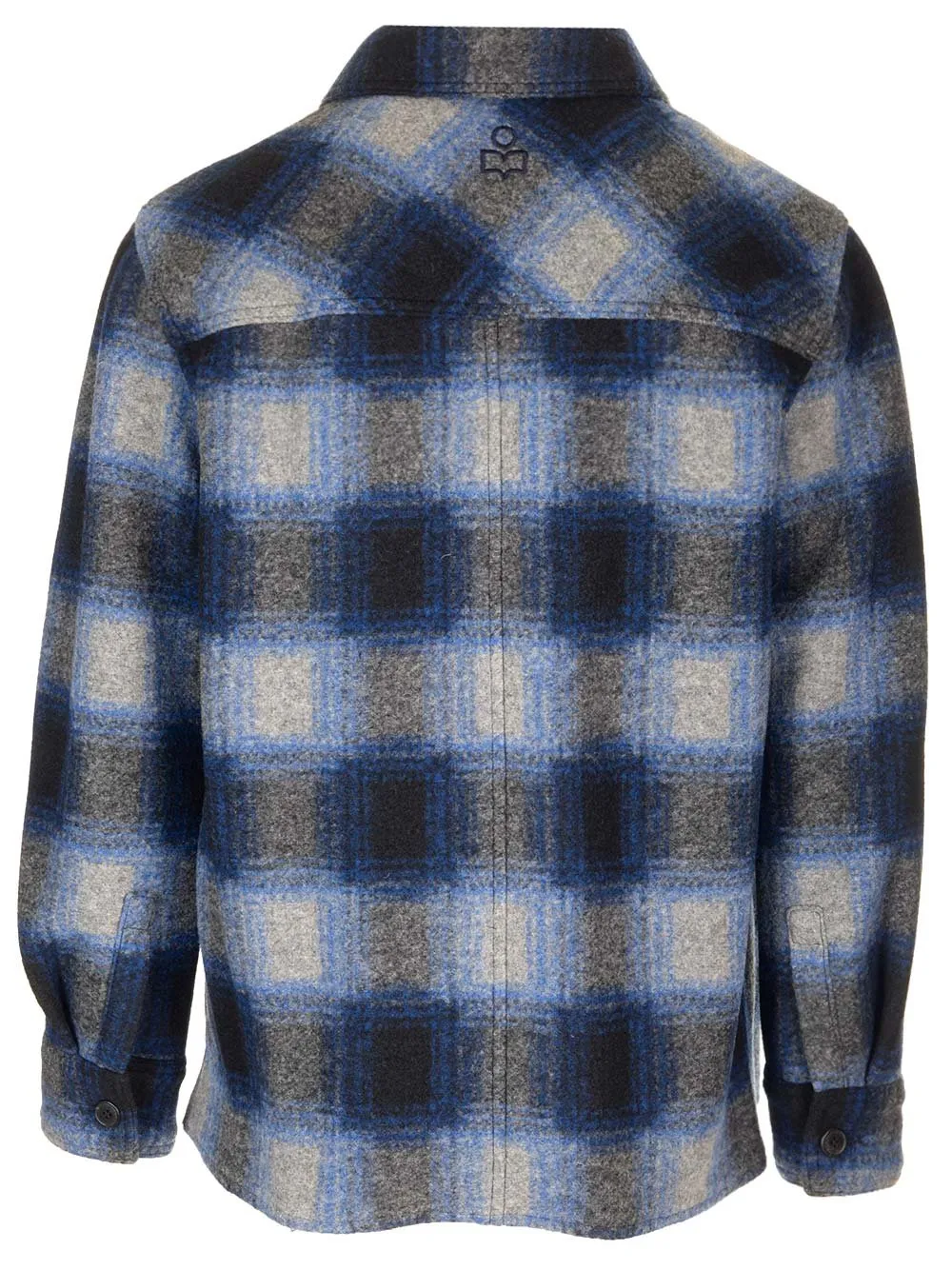 Isabel Marant Checked Long-Sleeved Shirt