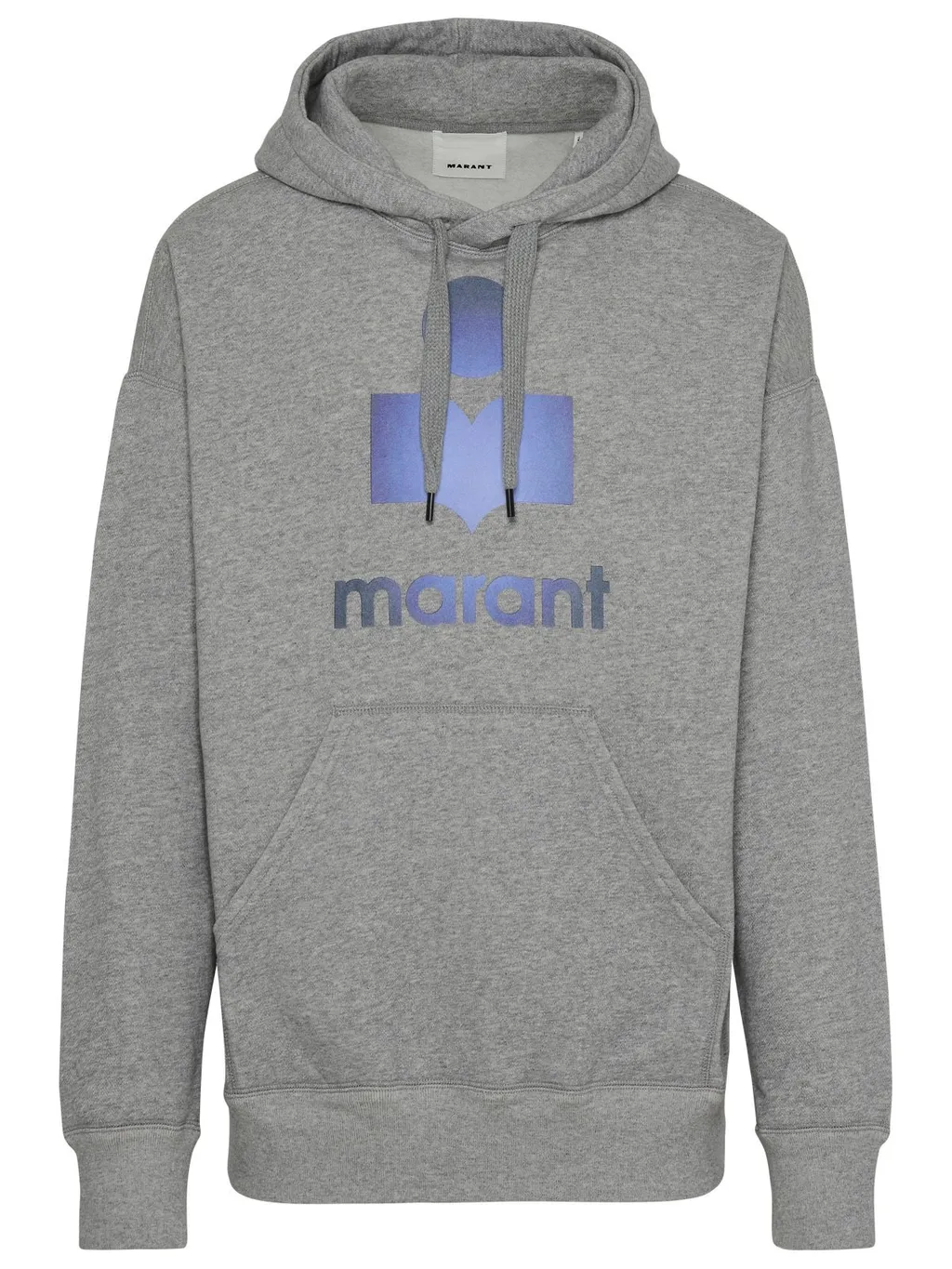 Isabel Marant Logo Printed Drawstring Hoodie