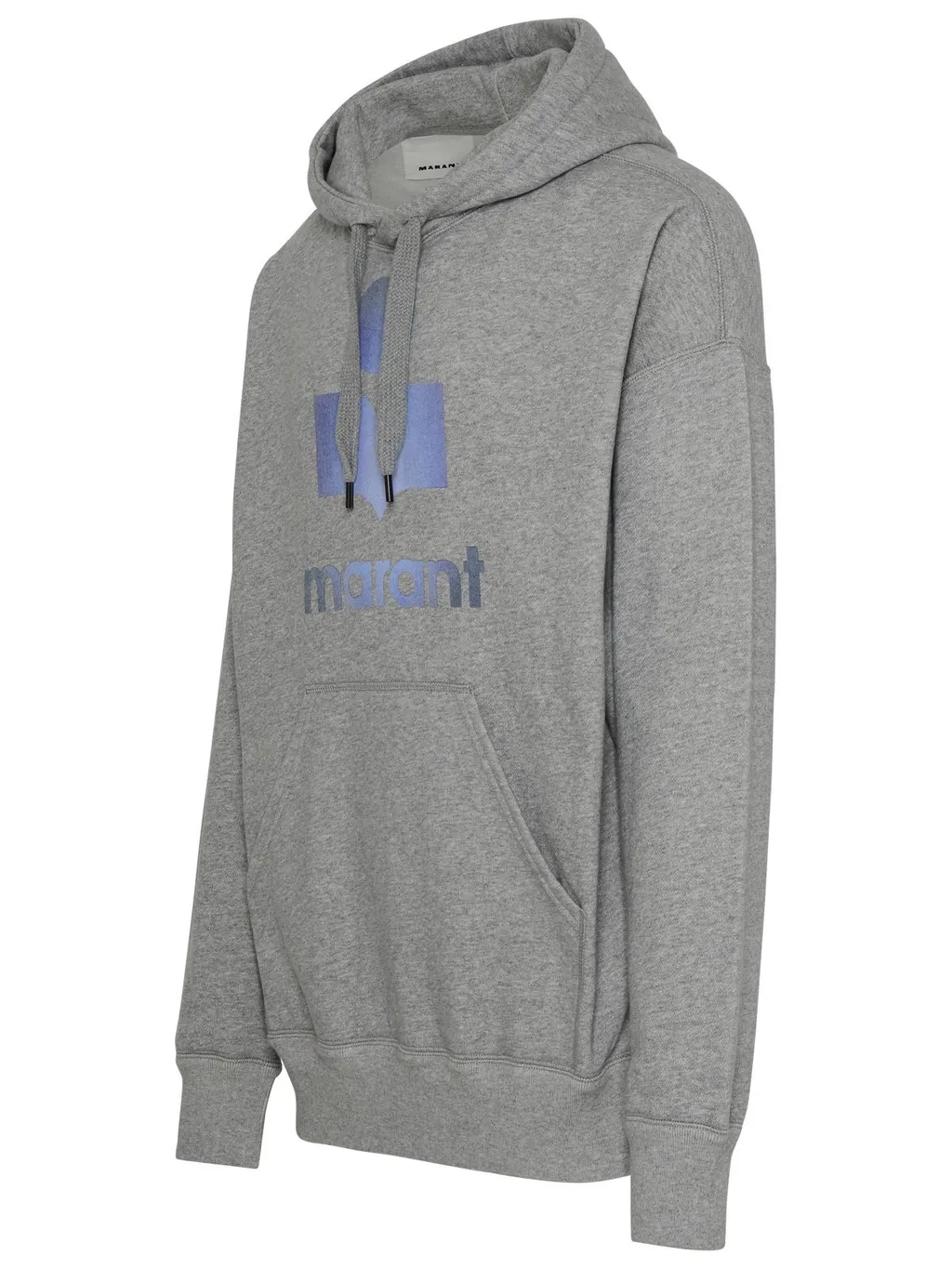 Isabel Marant Logo Printed Drawstring Hoodie