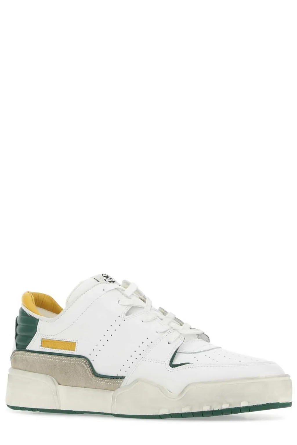 Isabel Marant Colour-Block Round Toe Sneakers