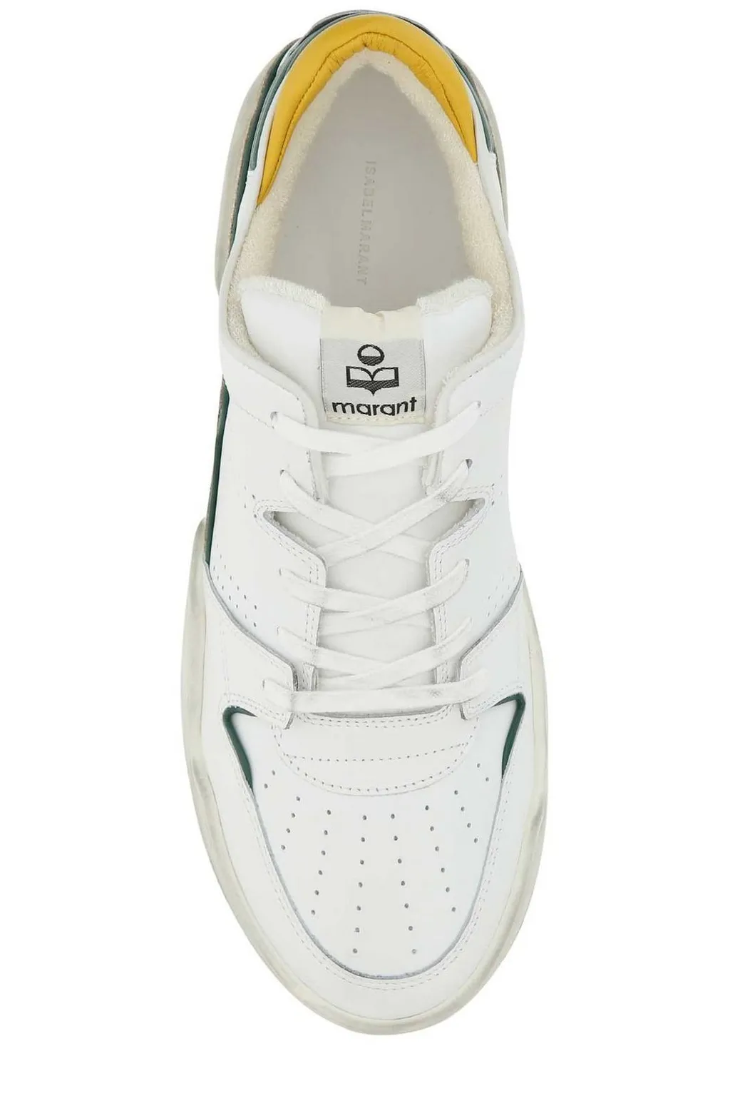 Isabel Marant Colour-Block Round Toe Sneakers