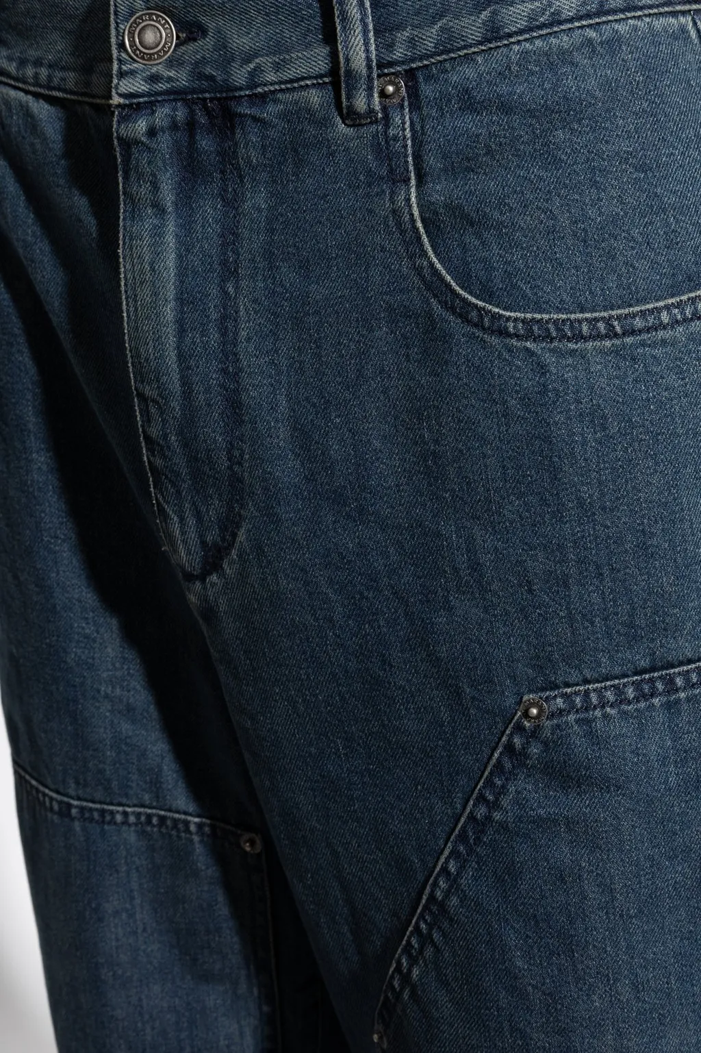 Isabel Marant Orson Wide-Leg Jeans