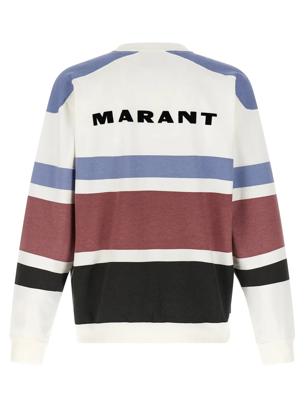 Isabel Marant Meyoan Logo Flocked Sweatshirt
