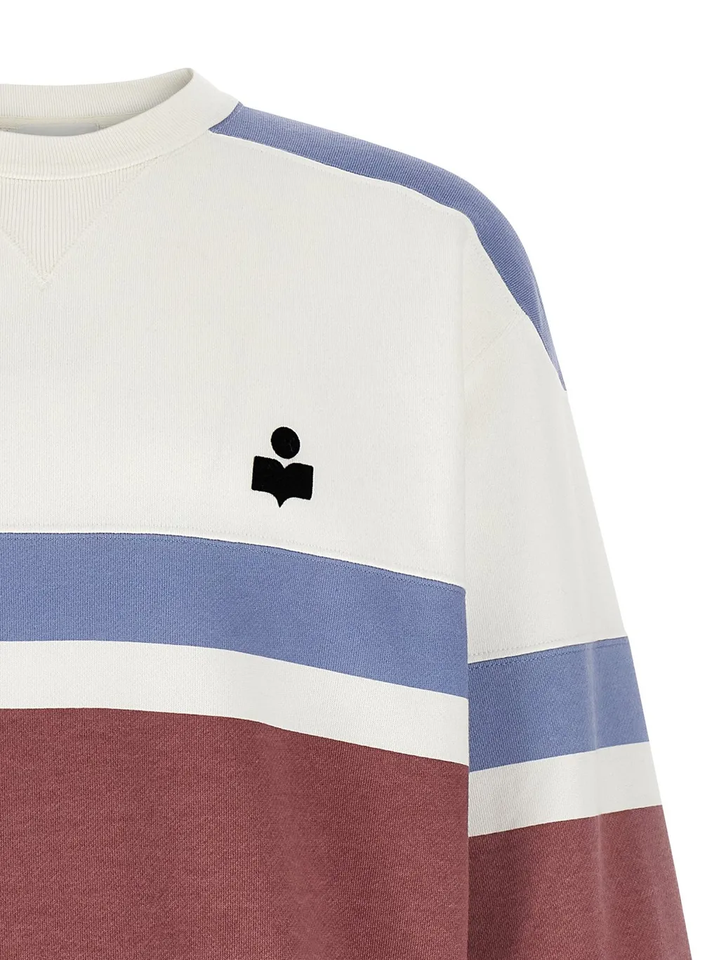 Isabel Marant Meyoan Logo Flocked Sweatshirt