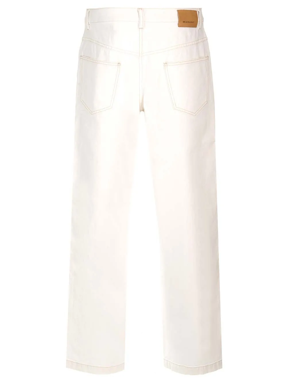 Isabel Marant	Logo-Patch Jeans