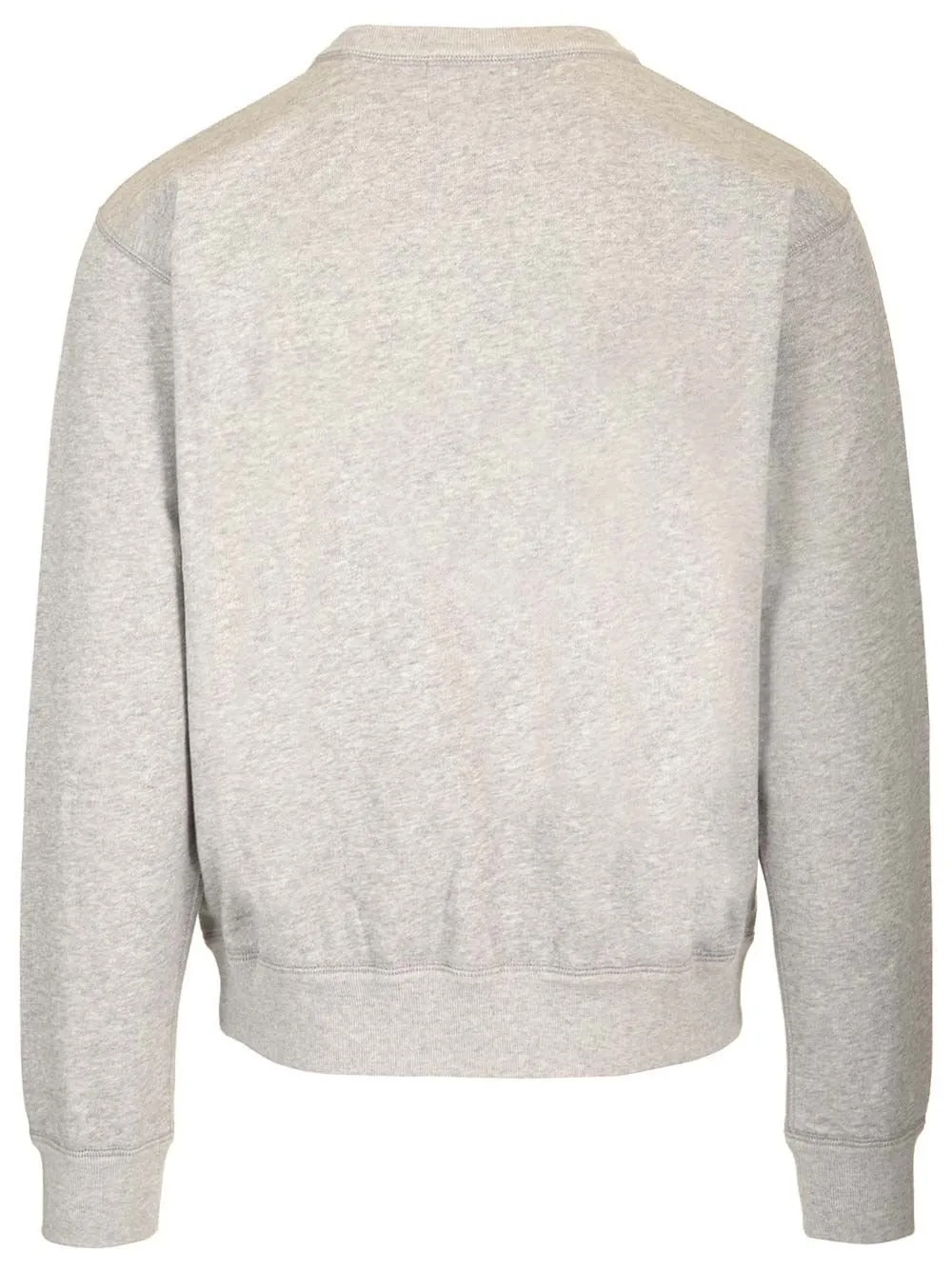 Isabel Marant Logo Flocked Crewneck Sweatshirt