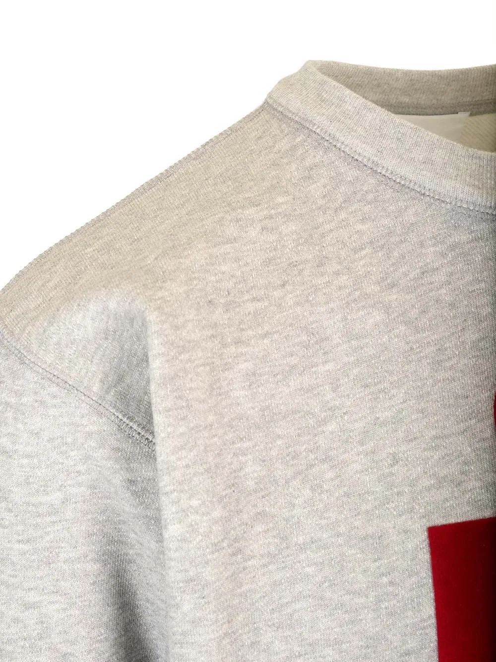 Isabel Marant Logo Flocked Crewneck Sweatshirt
