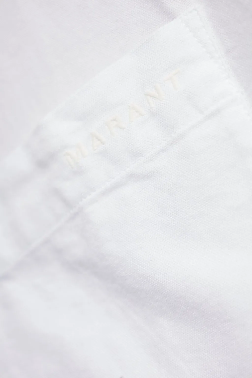 Isabel Marant Iggy Logo Embroidered Short-Sleeved Shirt