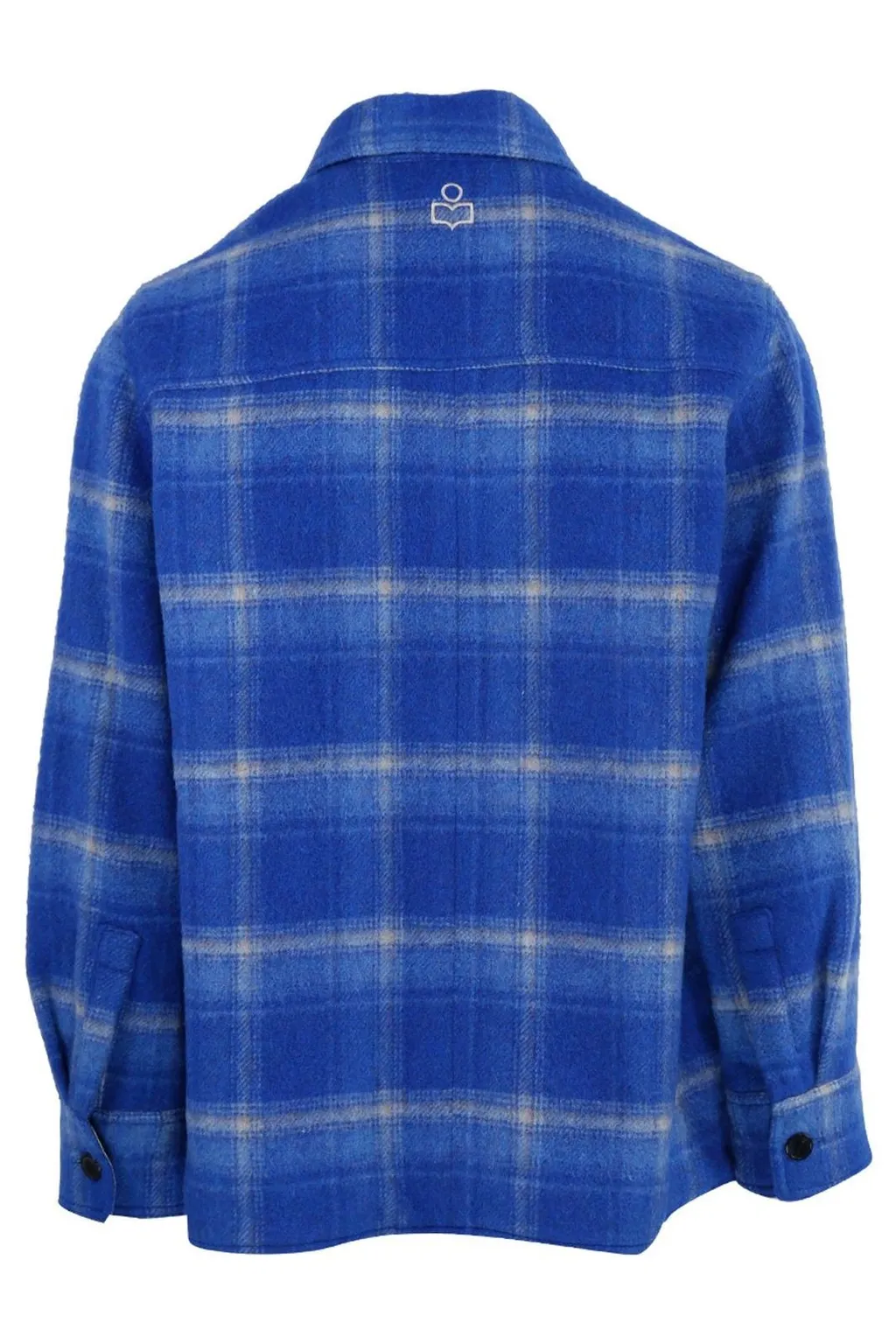 Isabel Marant Gervon Checked Buttoned Jacket