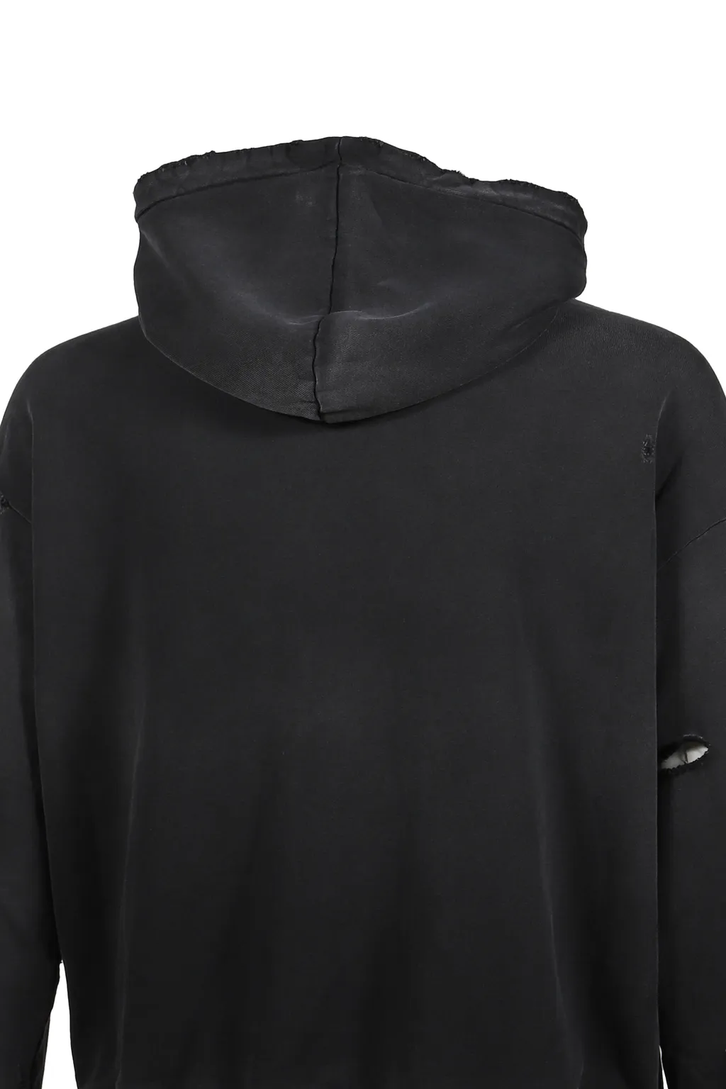 Elliott Zip Up Hoodie / Washed Blk