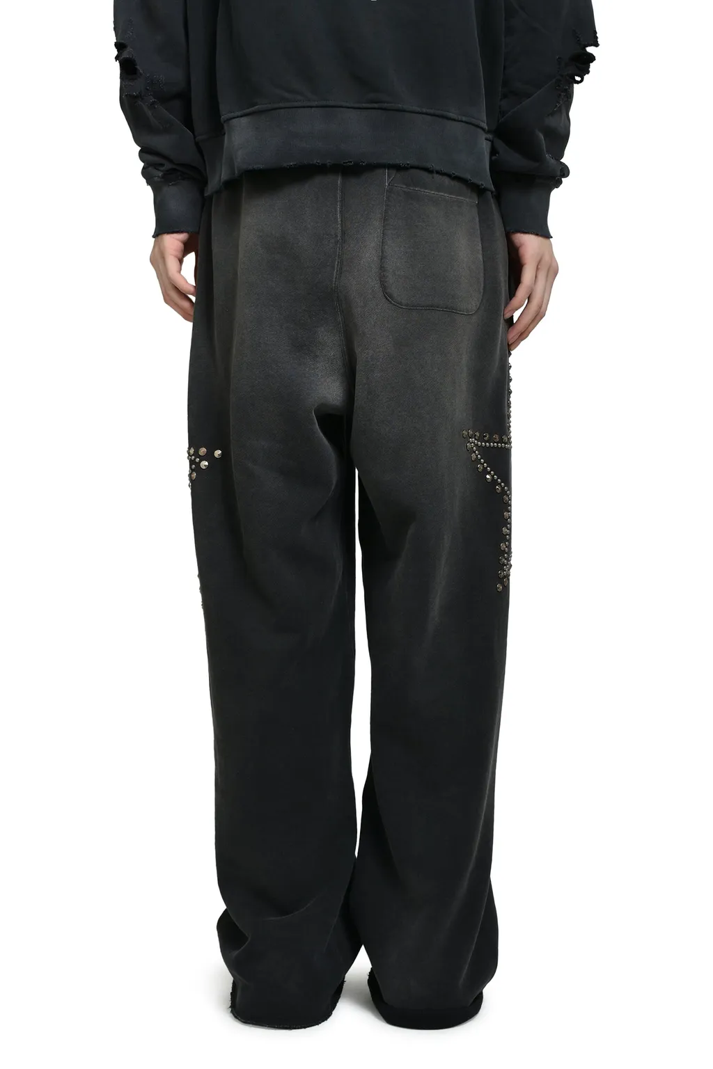 Star Studded Sweatpant / Black
