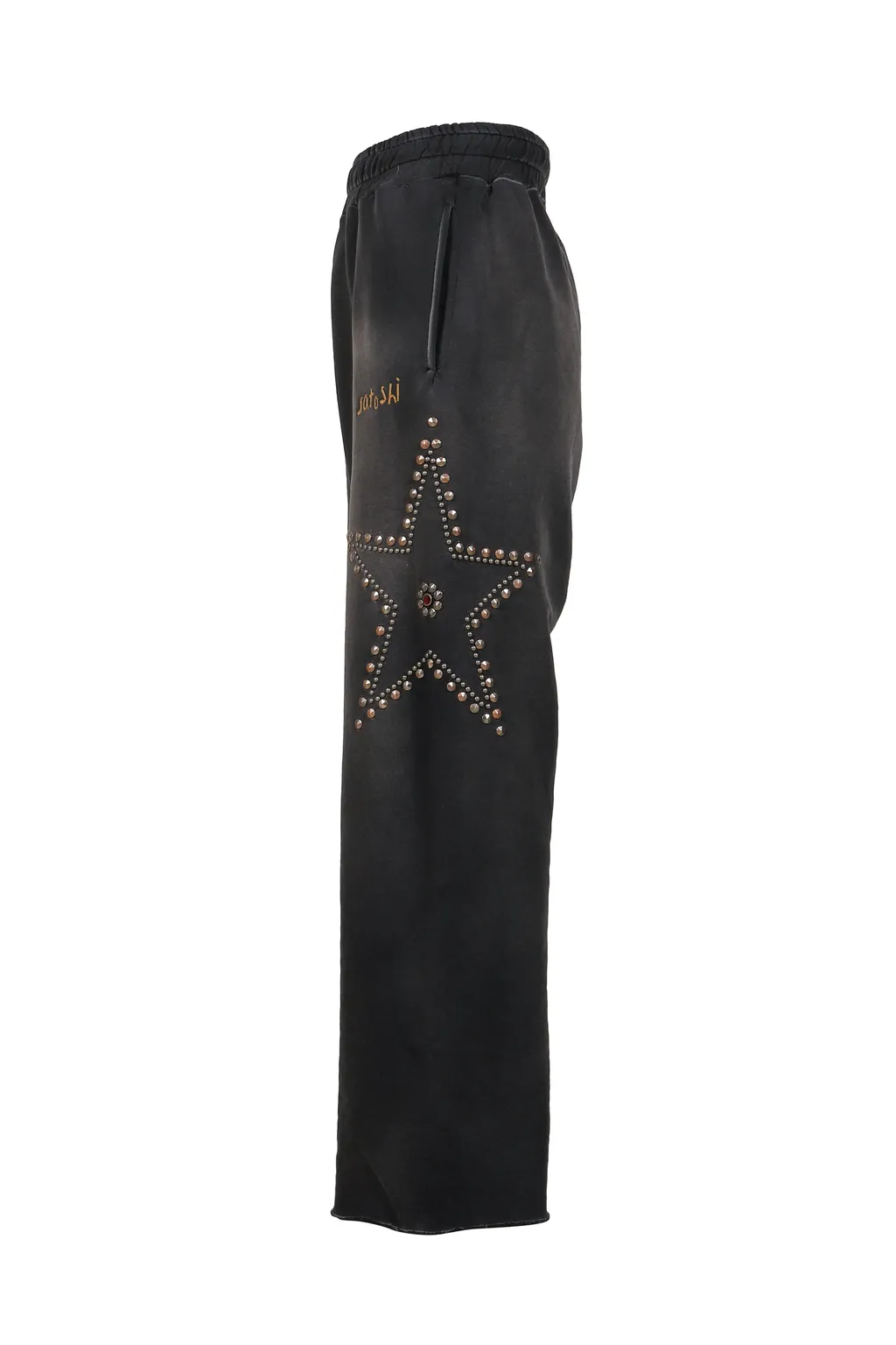 Star Studded Sweatpant / Black