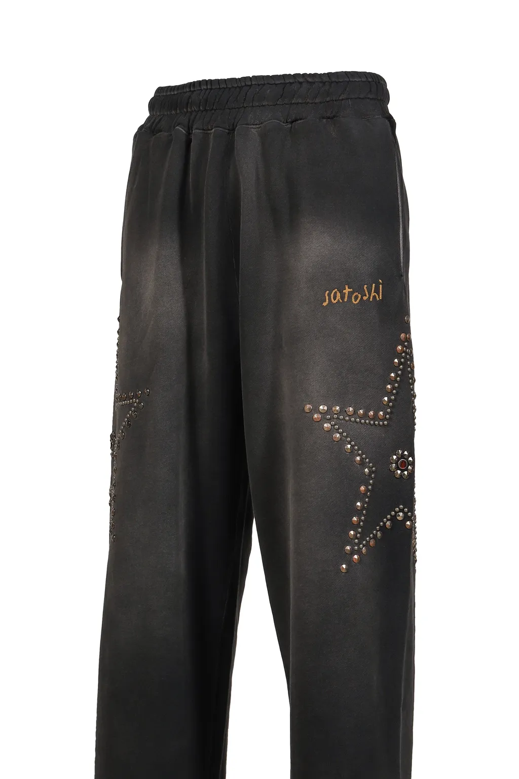 Star Studded Sweatpant / Black